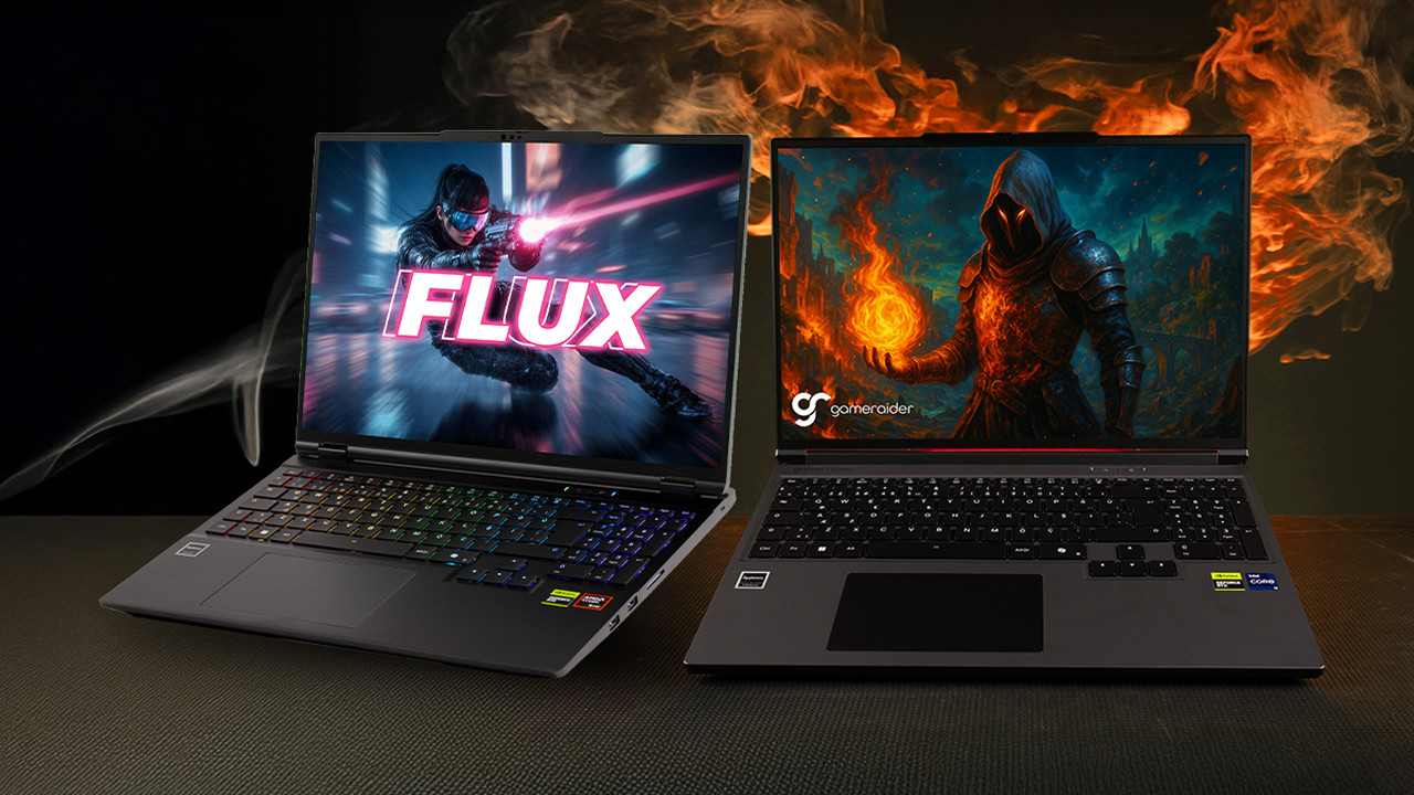 GameRaider Gaming Laptop Serisi duyuruldu: IGNIA ve FLUX modelleri geliyor