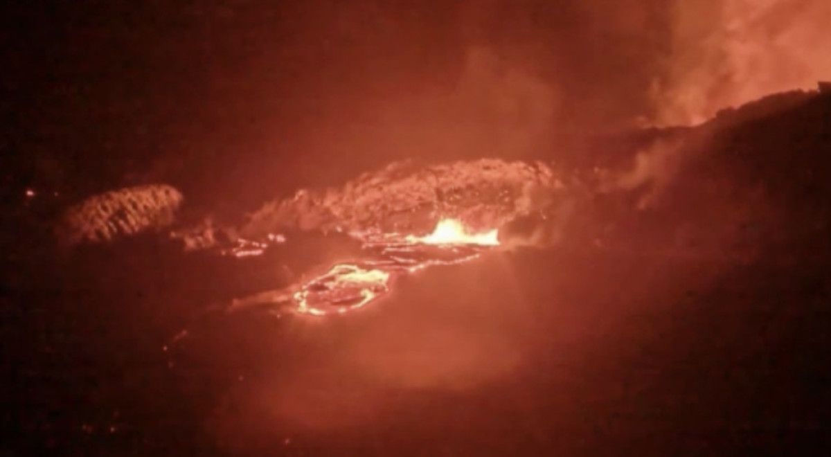 Kilauea Yanardağı yeniden lav püskürtüyor