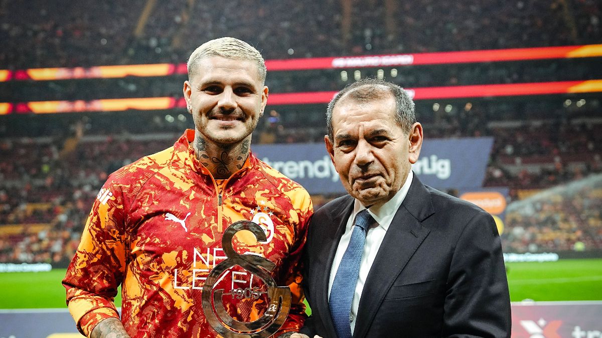 Mauro Icardi’ye 100. maç plaketi!