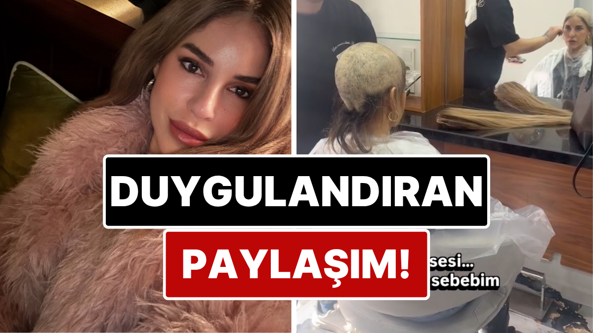 Meme Kanseriyle Mücadele Ettiğini Duyuran Oyuncu Irmak Ünal Saçlarını Kazıttığı Anları Paylaştı