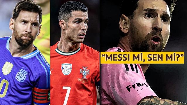 “Messi mi daha iyi sen mi?” Cristiano Ronaldo yıllardır beklenen soruya ilk kez cevap verdi!