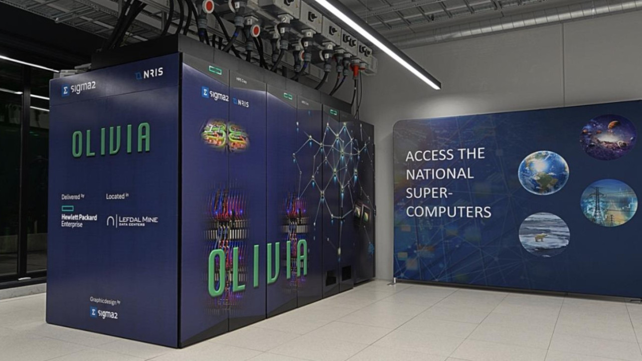 Norveç’in yeni süper bilgisayarı Olivia tanıtıldı: AMD ve Nvidia gücü birleşti