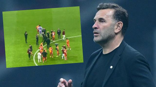 Okan Buruk’tan maçın hakemine olay tepki! Orta sahaya kadar yanına gitti ve…