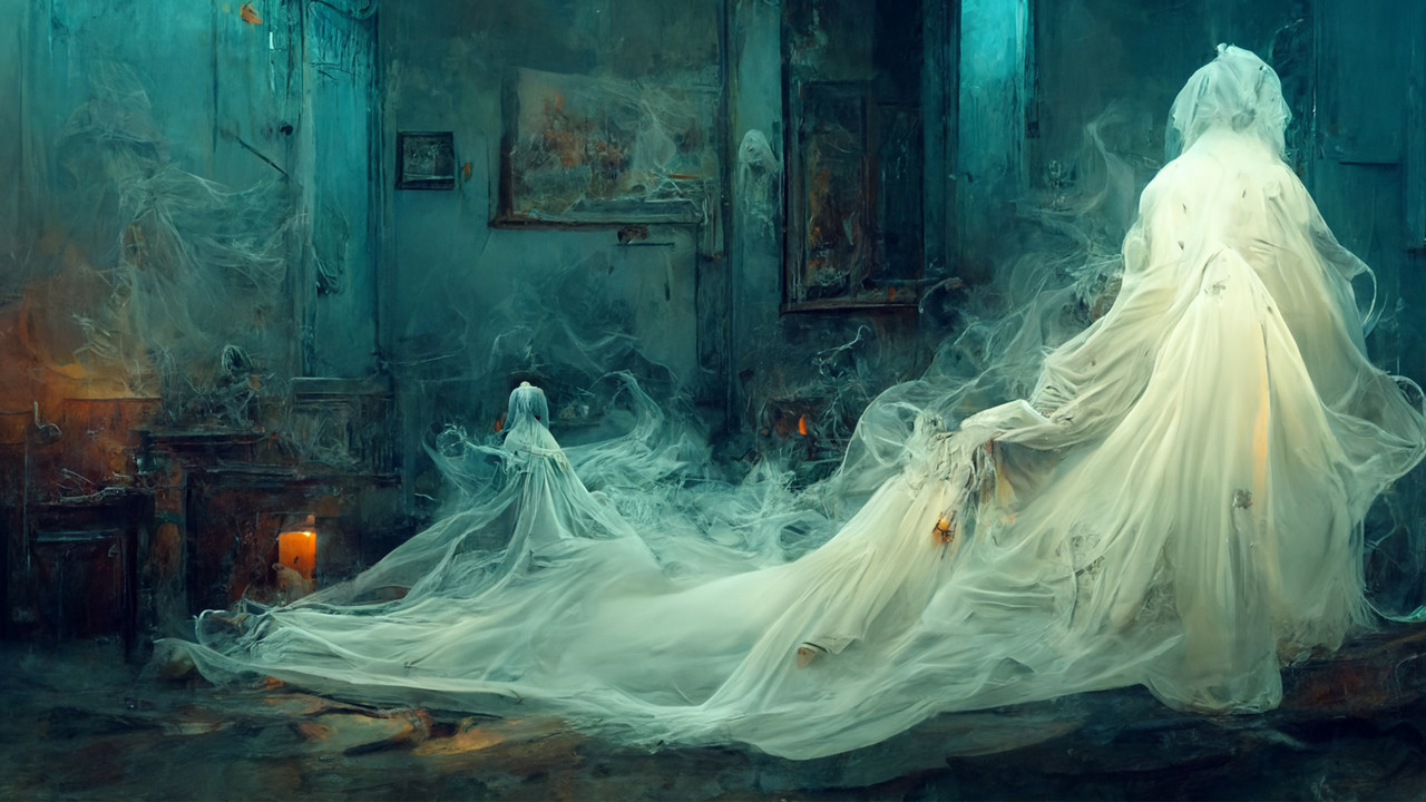 Terk edilmiş manastırda çekilen ürpertici fotoğraf: “Hayalet Rahibe” gerçek mi?