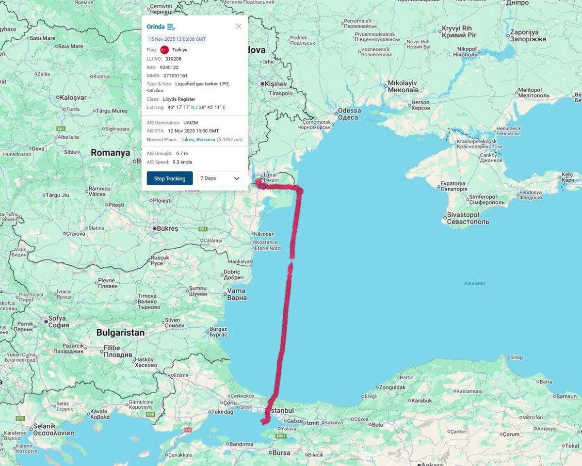 Ukrayna’da Türk bayraklı tankere drone saldırısı