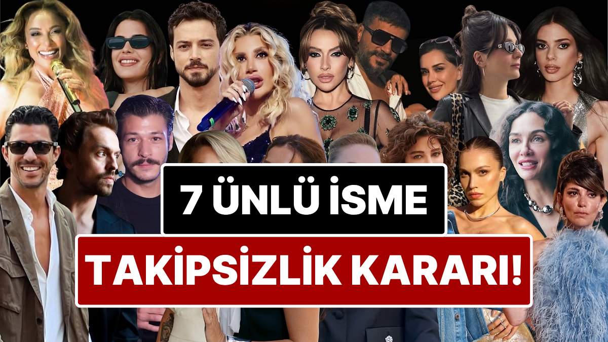 Uyuşturucu Operasyonunda Adı Geçen Ünlüler Hakkında Şok Gelişme: 7 İsme Takipsizlik Kararı!