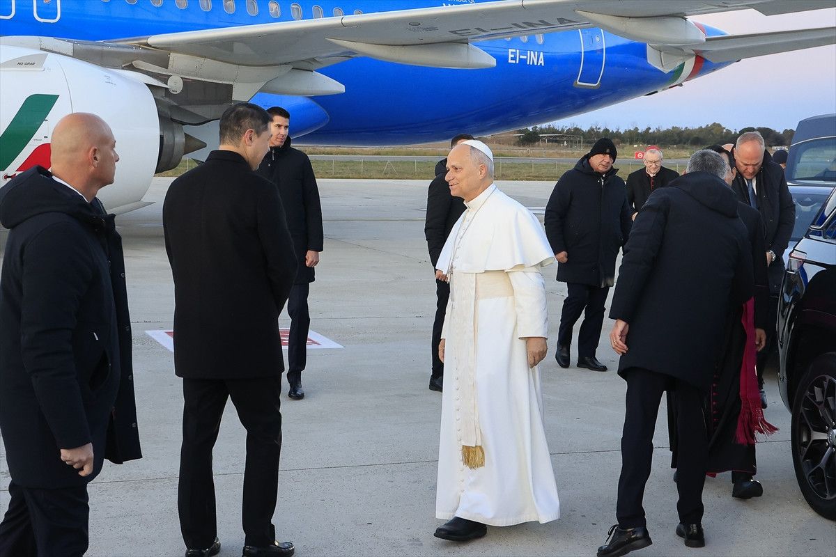 Vatikan Devlet Başkanı Papa 14. Leo, Türkiye’ye hareket etti