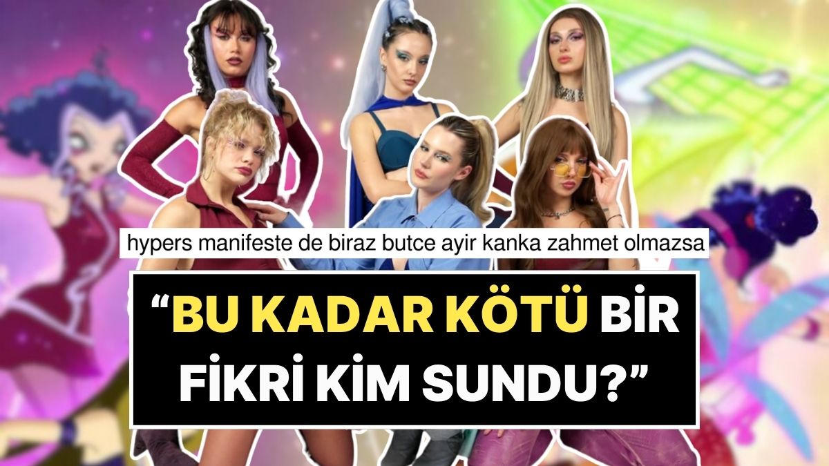 Winx'ten Sonra Trix Olan Manifest Kızlarının Yeni Kostümleri ve Saçları Dikkat Çekti